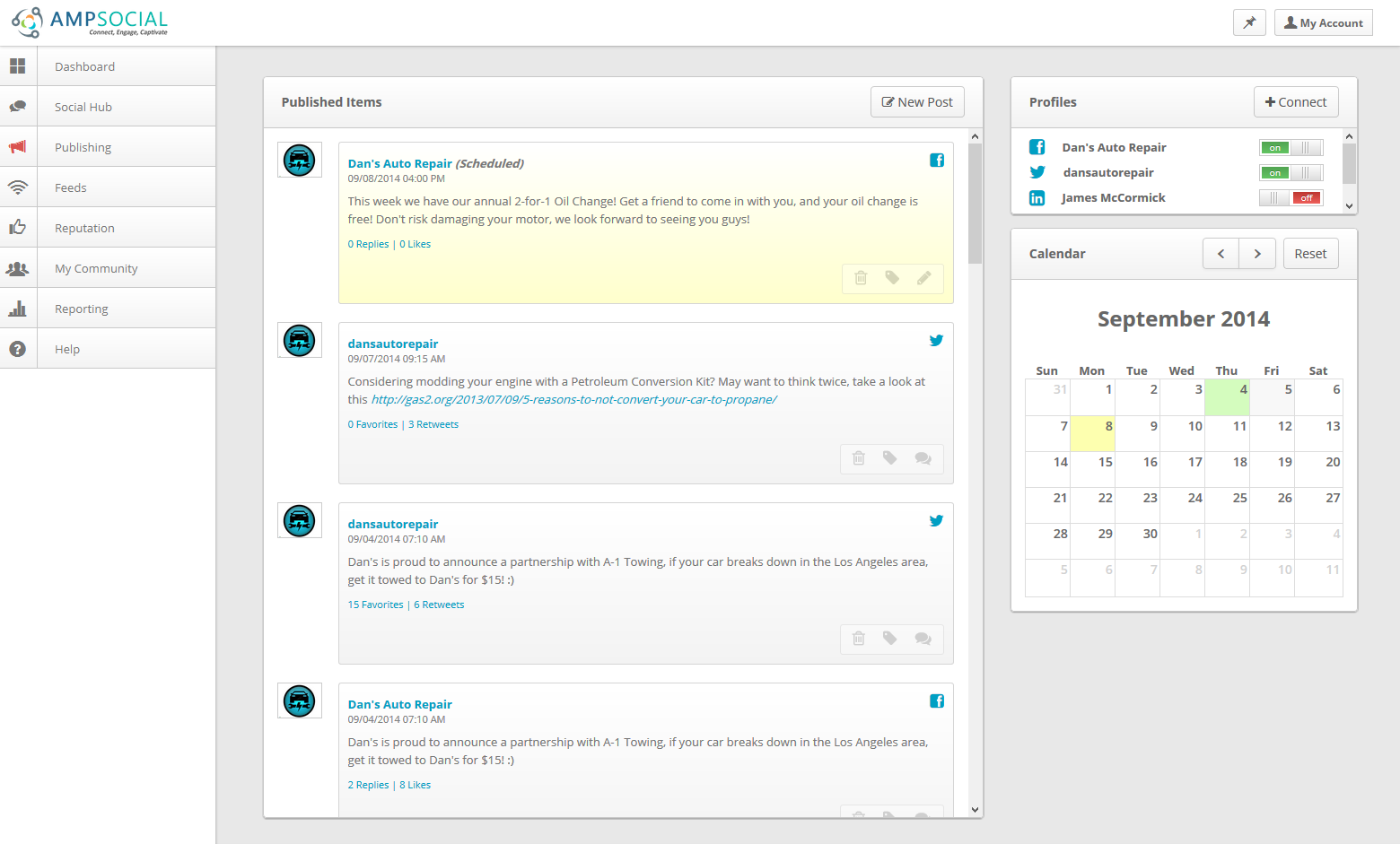 AMPSocial screenshot 3