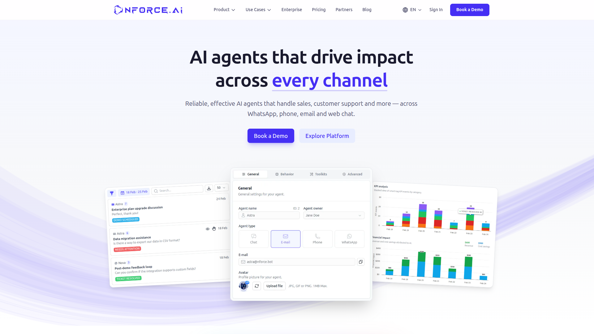 NForce dashboard